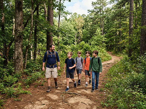 LeFleur's Bluff State Park Trail